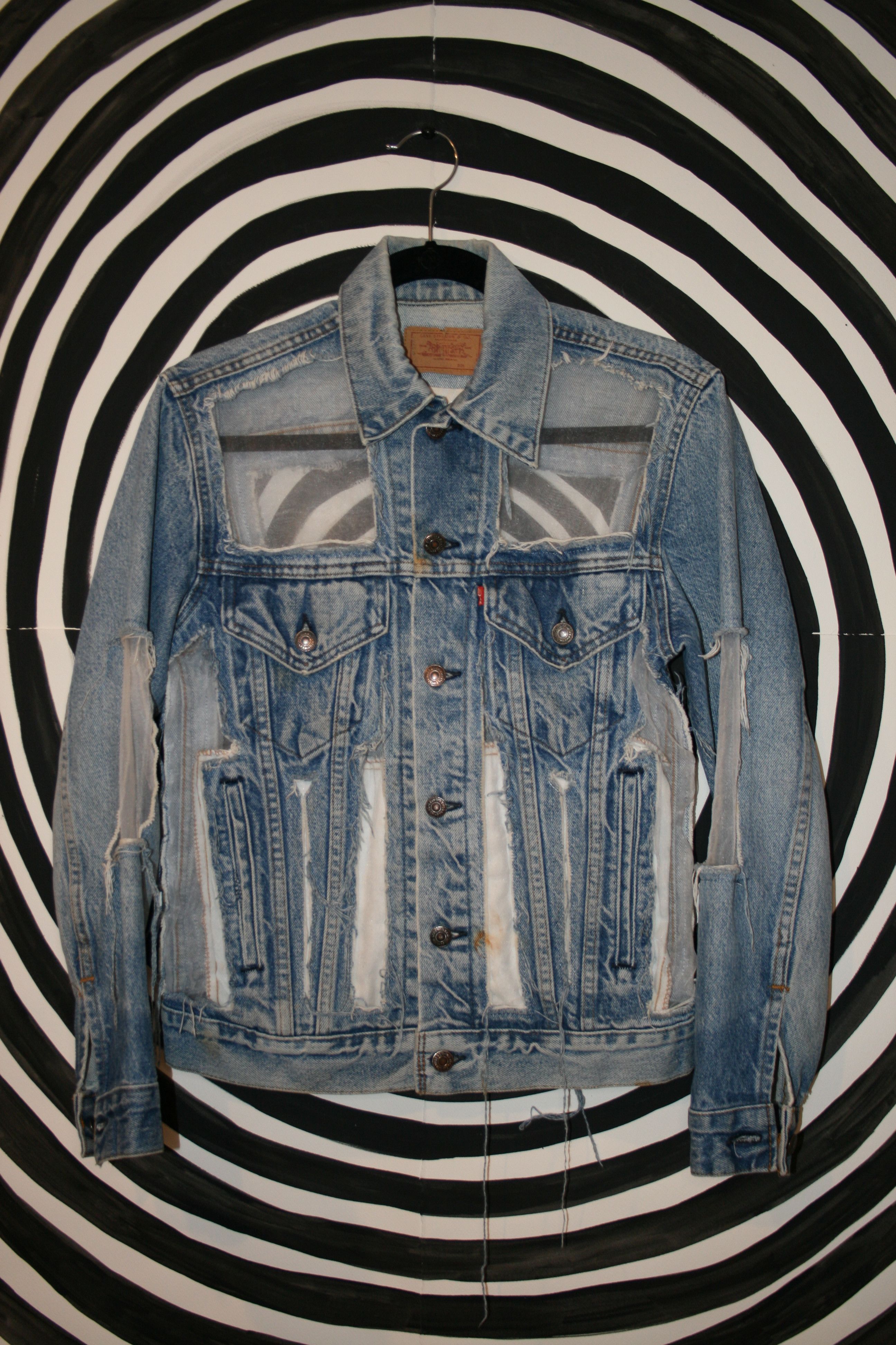Off-White Off-White Lake Holiday Printed Painted Denim
