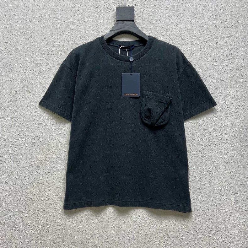 Louis Vuitton Louis Vuitton Dark grain full-print LOGO pocket short slee Size US S / EU 44-46 / 1 - 1 Thumbnail