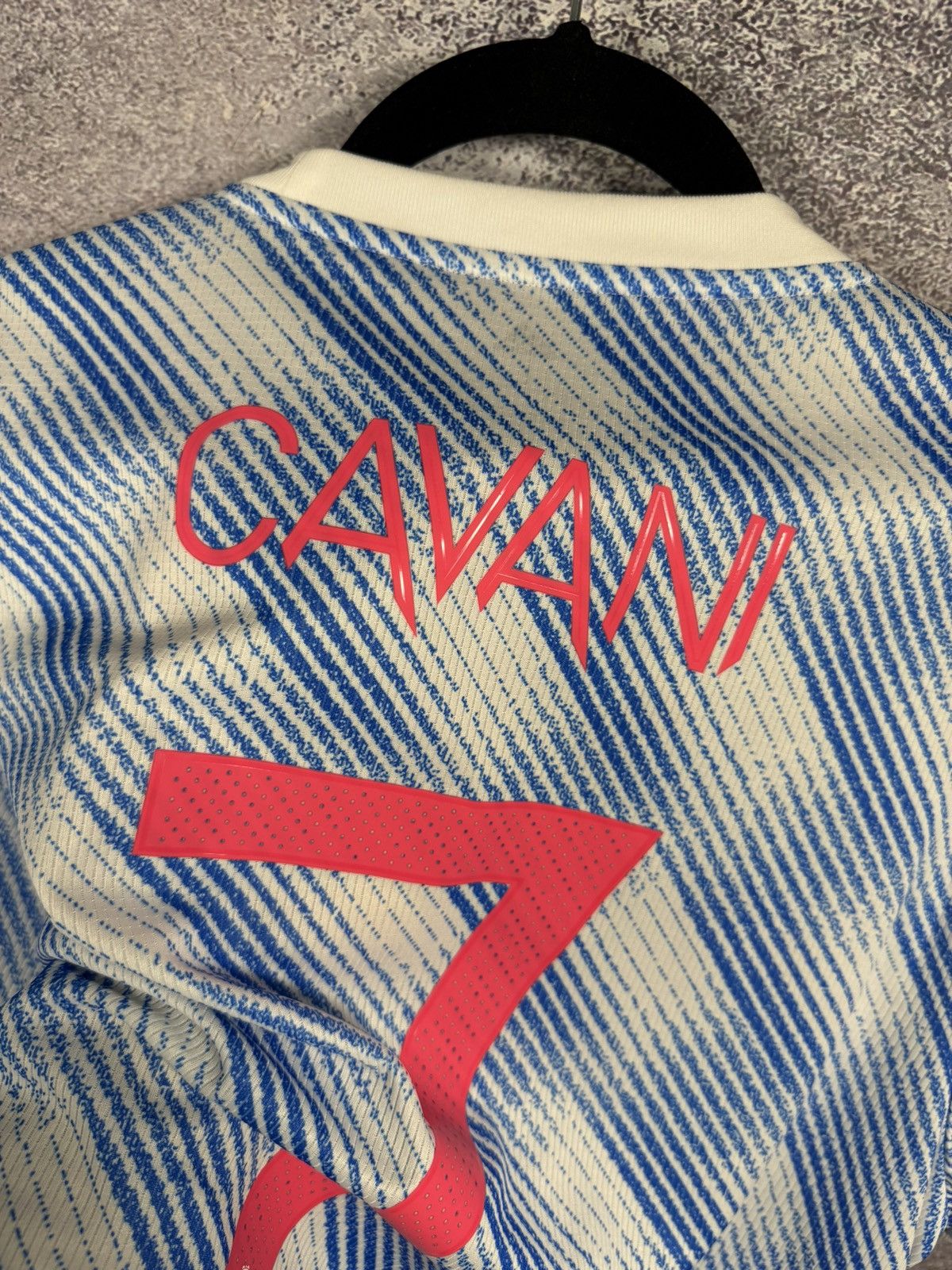 Adidas × Vintage NWT CAVANI Manchester United 2021/22 Away Adidas Jersey Size US L / EU 52-54 / 3 - 25 Thumbnail