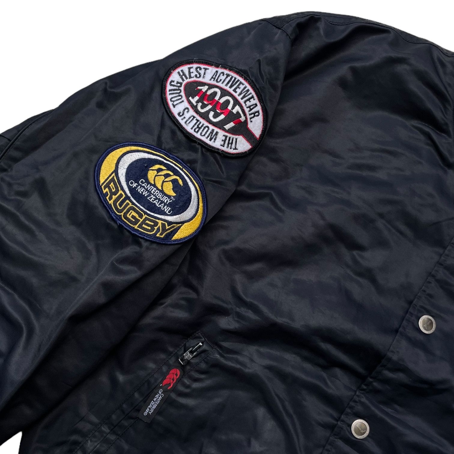 Canterbury of New Zealand Vintage Canterbury Of New Zealand Rugby Varsity Jacket Size US M / EU 48-50 / 2 - 5 Thumbnail