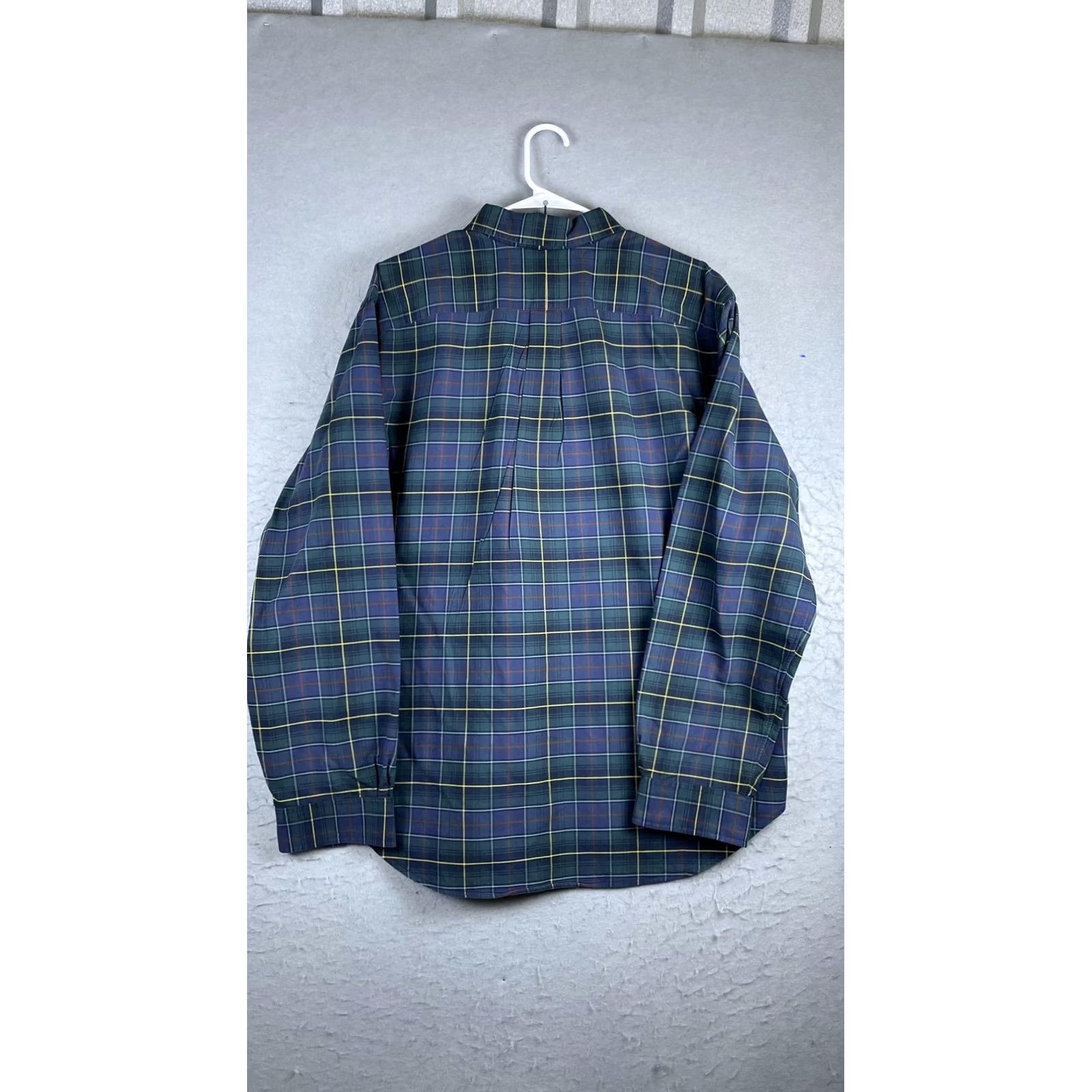 Ralph Lauren Ralph Lauren Shirt Mens XL Green Plaid Long Sleeve Button Front Classic Fit Size US XL / EU 56 / 4 - 6 Thumbnail
