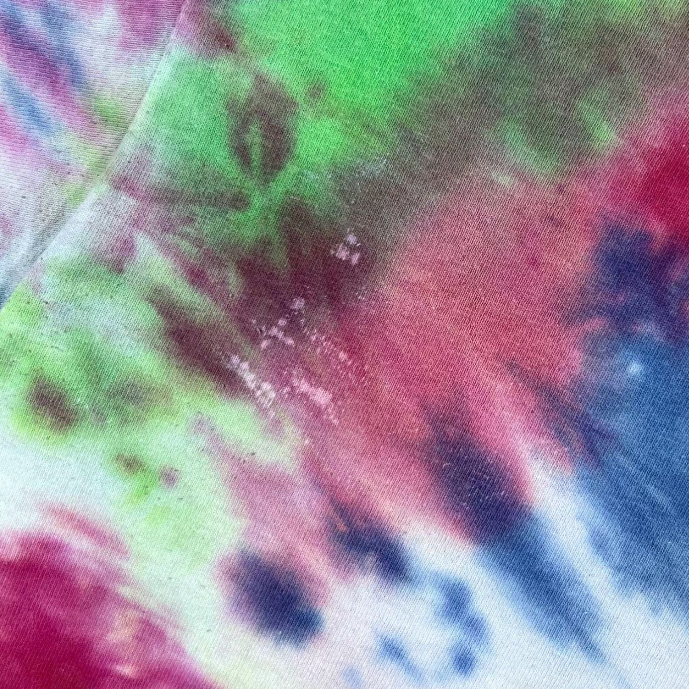 Gildan Side Street Pizza & Pasta Souvenir Graphic Tie Dye T-Shirt Medium Mens Short Sleeve Crew Neck Color Multicoloured Graphic Print Chest Back 3092 Size US M / EU 48-50 / 2 - 7 Thumbnail