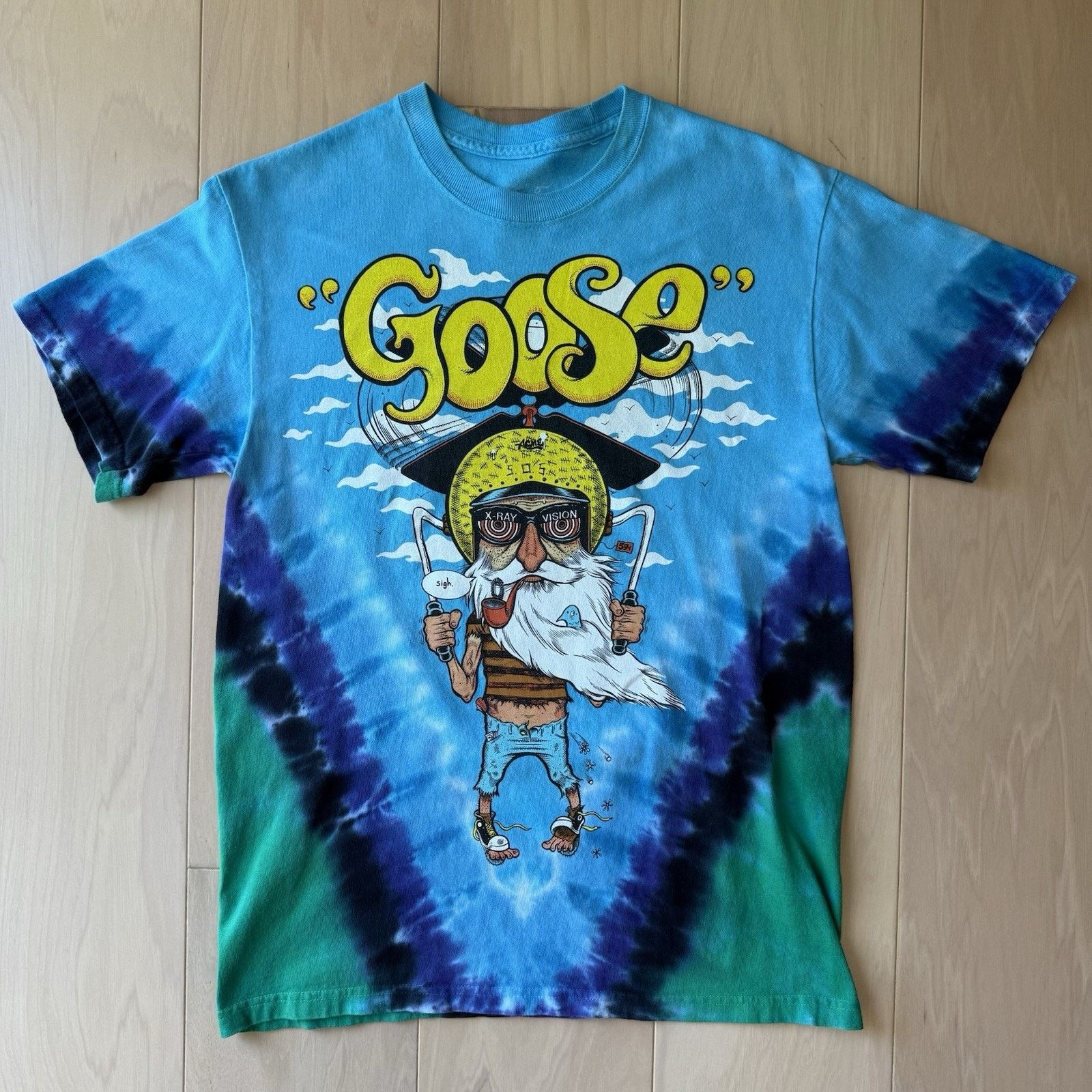 Liquid Blue Goose Summer Tour Shirt Medium Multicolor Tie Dye Rock Band Size US M / EU 48-50 / 2 - 2 Thumbnail