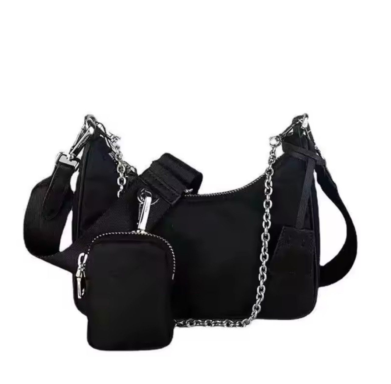 Japanese Brand × Vintage Casual Nylon Shoulder Hobo Bags Size ONE SIZE - 1 Thumbnail
