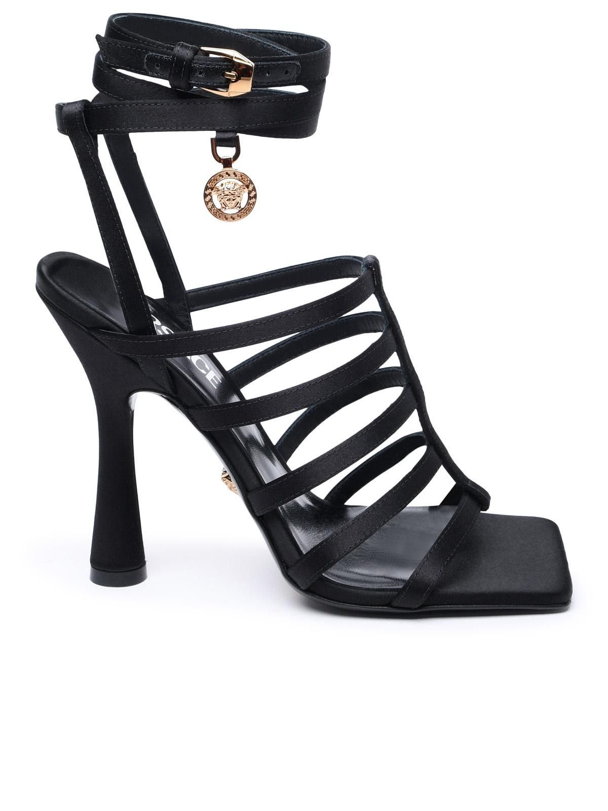 Versace o1y0226 Ankle Strap Sandals in Black Size US 5 / IT 35 - 1 Thumbnail