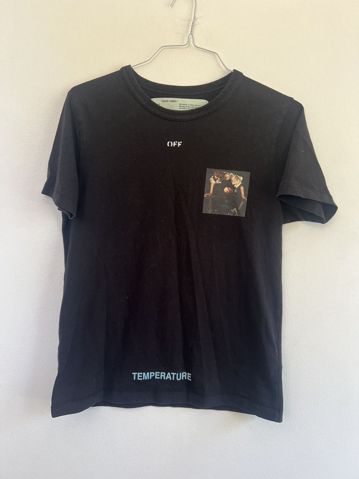 Off-White Off white Caravaggio TEE Size US S / EU 44-46 / 1 - 3 Thumbnail