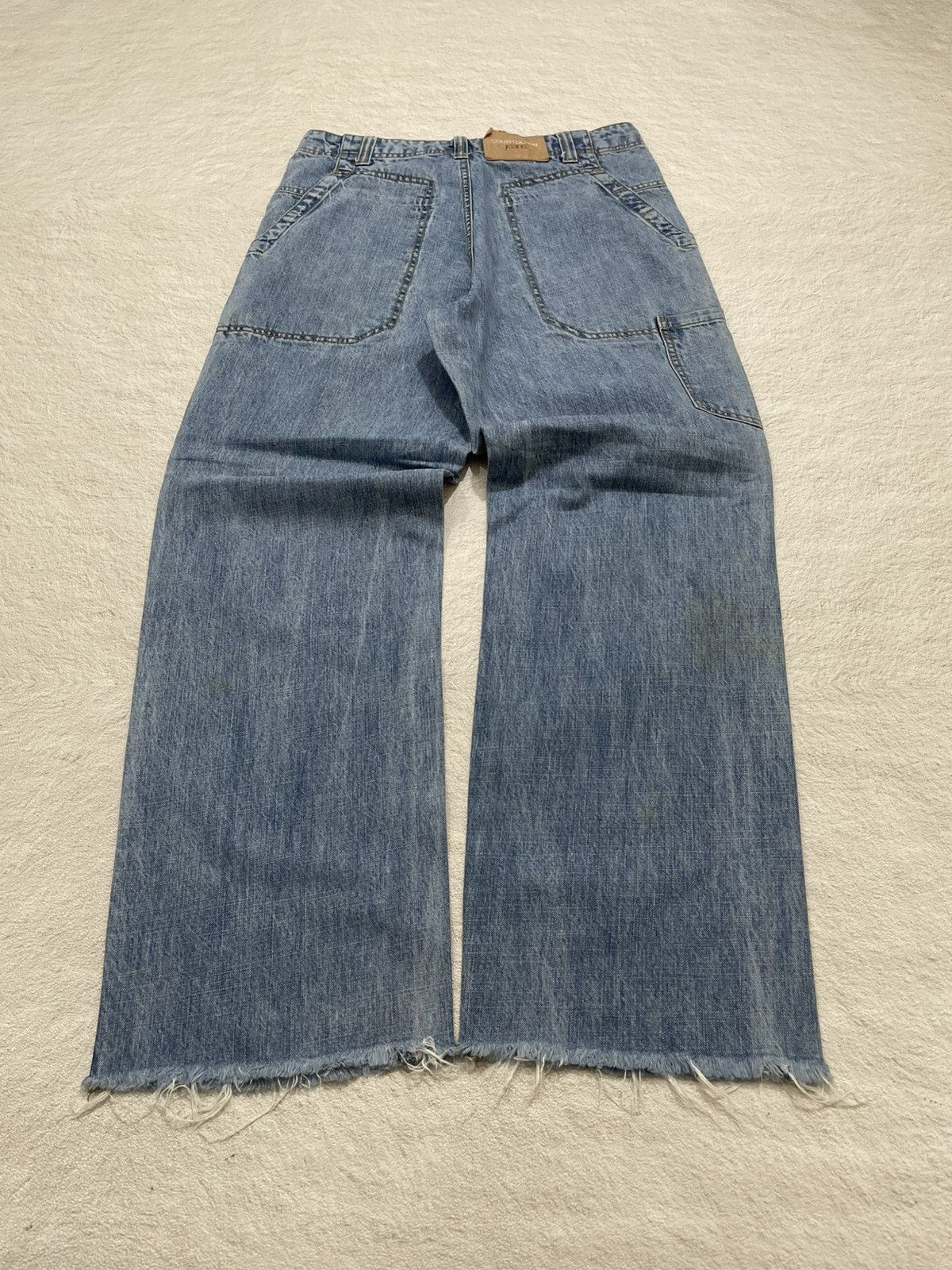 If Six Was Nine 2000s Countdown Light Blue Jeans Y2K Size US 30 / EU 46 - 7 Thumbnail