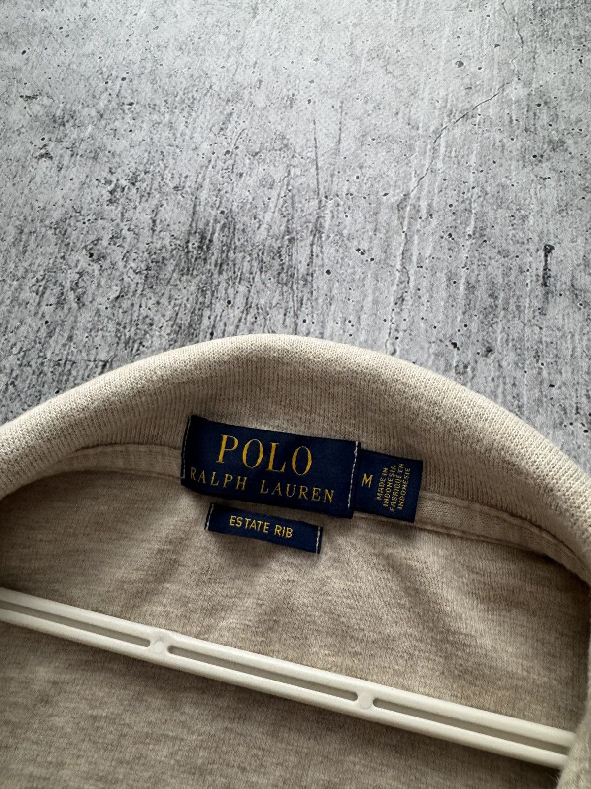 Polo Ralph Lauren Polo Ralph Lauren 1/3 Zip Sweater Knitwear Luxury Beige Sz M Size US M / EU 48-50 / 2 - 6 Thumbnail
