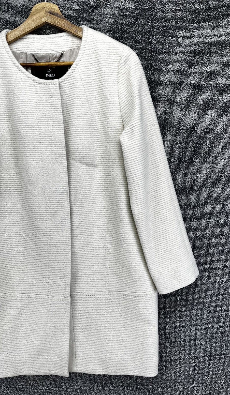 Yohji Yamamoto Ined by Yohji Yamamoto Button Up Wool Jacket Size M / US 6-8 / IT 42-44 - 4 Thumbnail