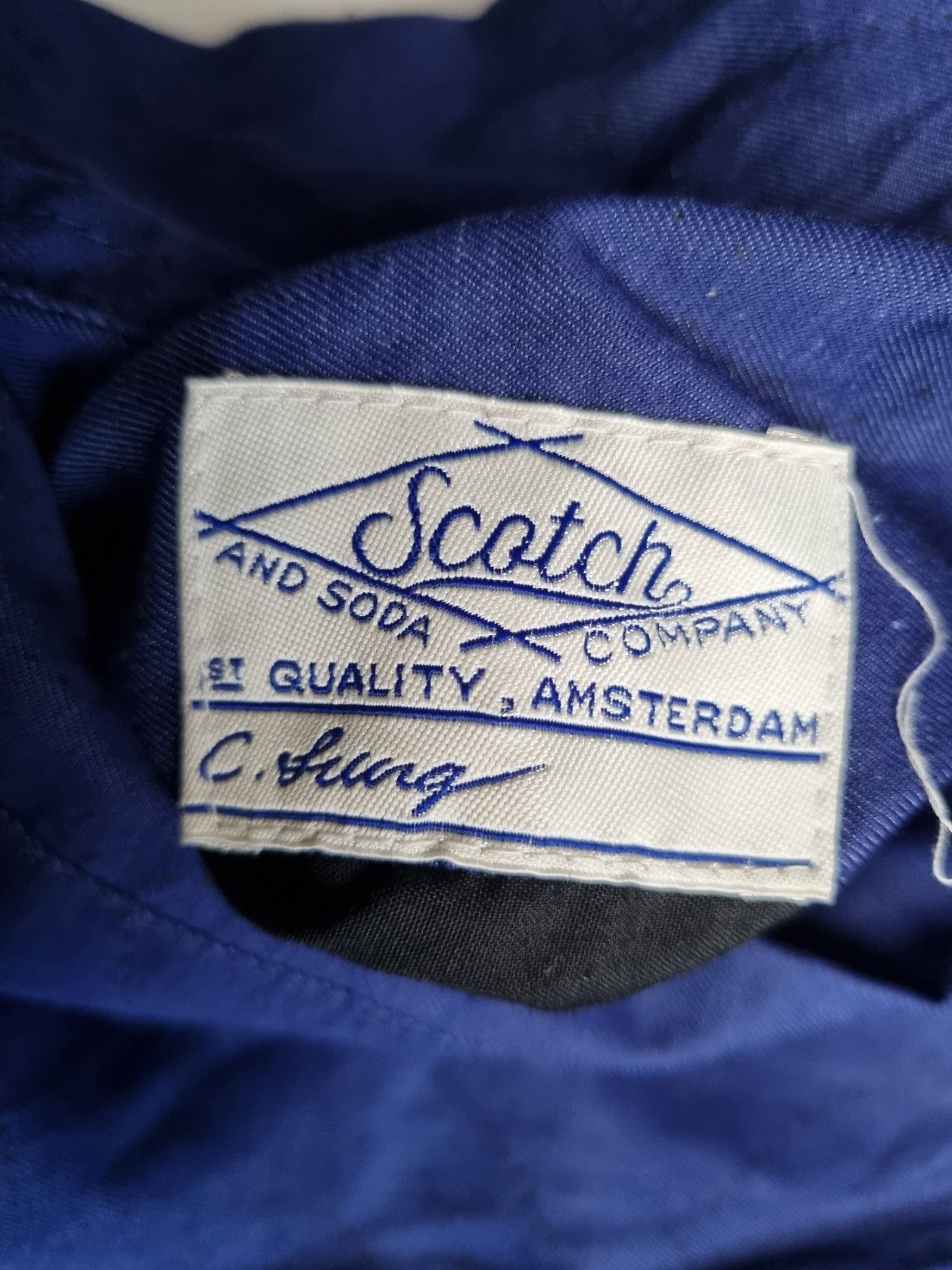 Scotch & Soda Scotch & Soda Reversible Bomber Jacket Size US L / EU 52-54 / 3 - 8 Thumbnail