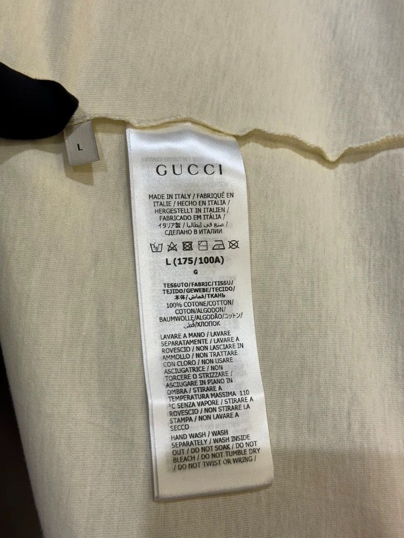 Gucci Gucci Basic double G logo printed T-shirt 2502-Nextarrow Size US L / EU 52-54 / 3 - 4 Thumbnail