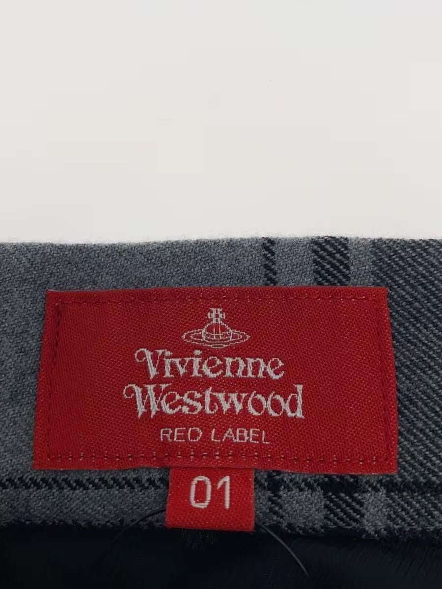 Vivienne Westwood Asymmetrical Plaid Wool Skirt Size 25" / US 0 / IT 36 - 4 Thumbnail
