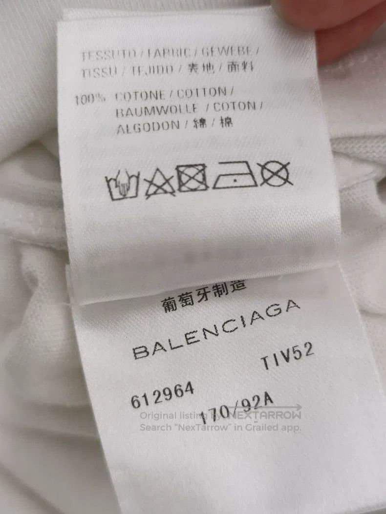 Balenciaga Balenciaga Coke Pattern Printed Logo Short Sleeve T-Shirt, Size US L / EU 52-54 / 3 - 7 Thumbnail