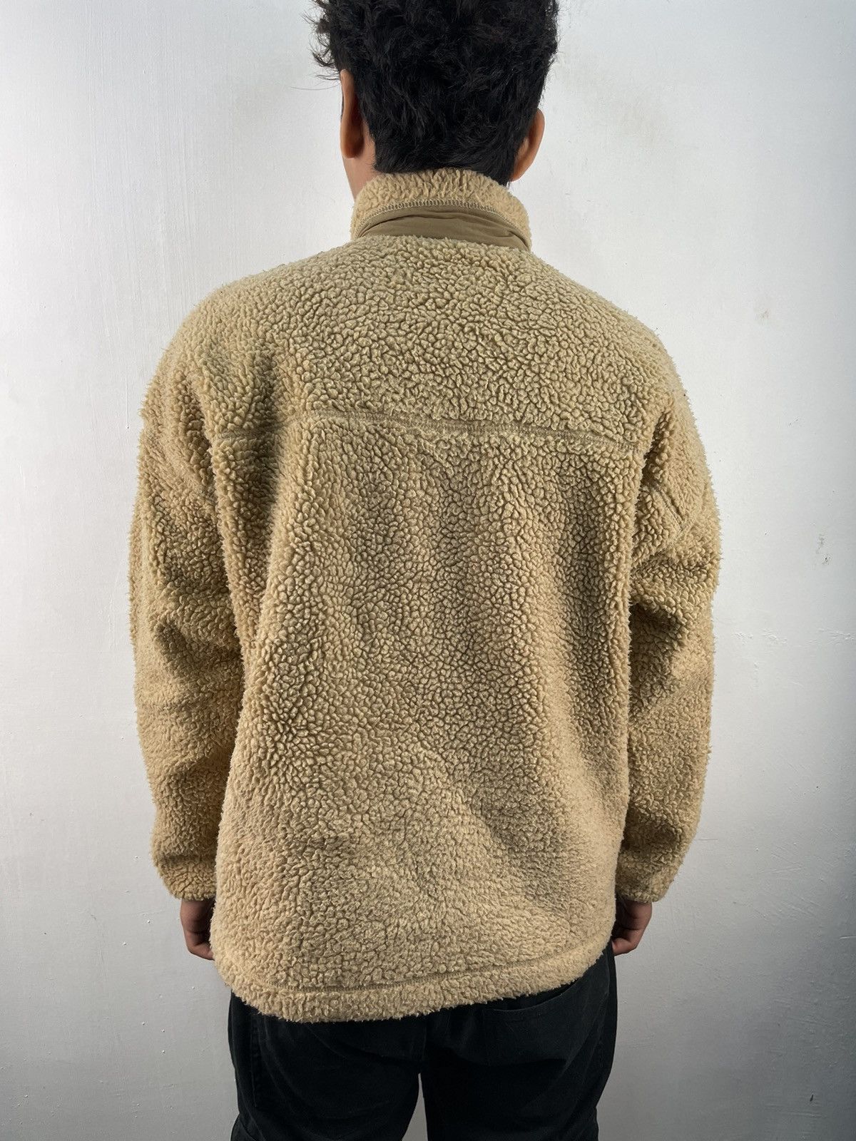 GU Japanese Brand GU Retro Deep Pile Fleece Jacket Sherpa Size US M / EU 48-50 / 2 - 3 Thumbnail