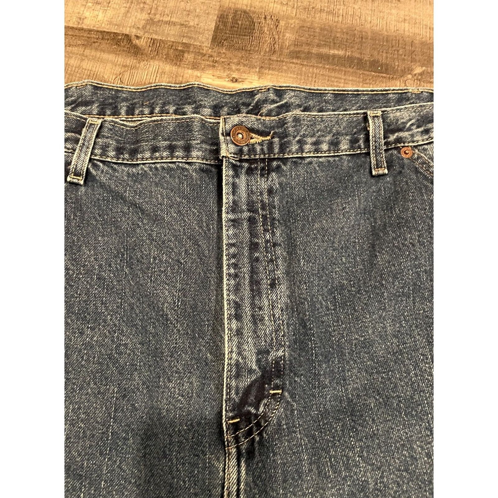 Dickies VINTAGE Dickies Jeans Mens 40 Blue 40x30 Relaxed Wash Denim Work Wear F256 Size US 40 / EU 56 - 5 Thumbnail