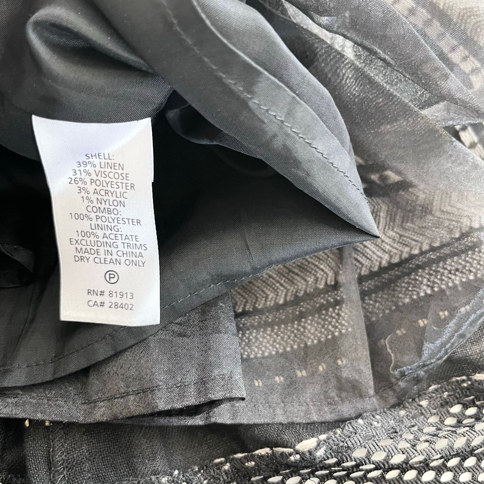 Anthropologie Tracy Reese Anthropologie Black Perforated Cocktail Dress Size M / US 6-8 / IT 42-44 - 7 Thumbnail