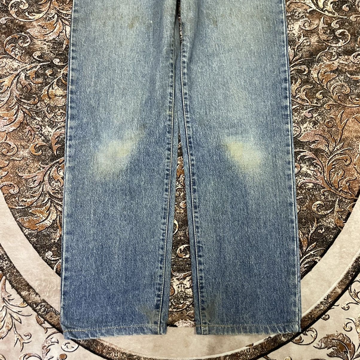 Edwin 🔥Vintage 1993 Edwin Stoned Washed Distress Dirty Denim Jeans Size US 31 - 3 Thumbnail