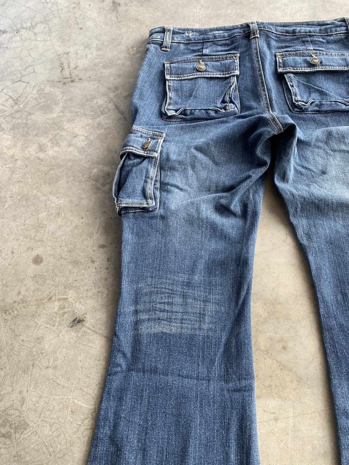 Hysteric Glamour × If Six Was Nine × Tornado Mart Flare Jeans Japanese Mer-Lassette Cargo 3D Pocket Size US 30 / EU 46 - 5 Thumbnail