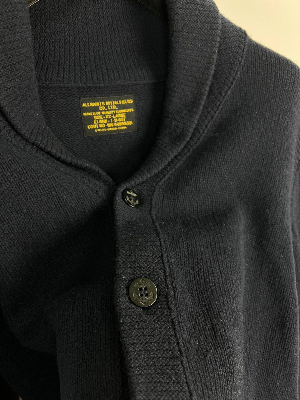 Allsaints Allsaints vintage wool cardigan size XXL Size US XXL / EU 58 / 5 - 5 Thumbnail