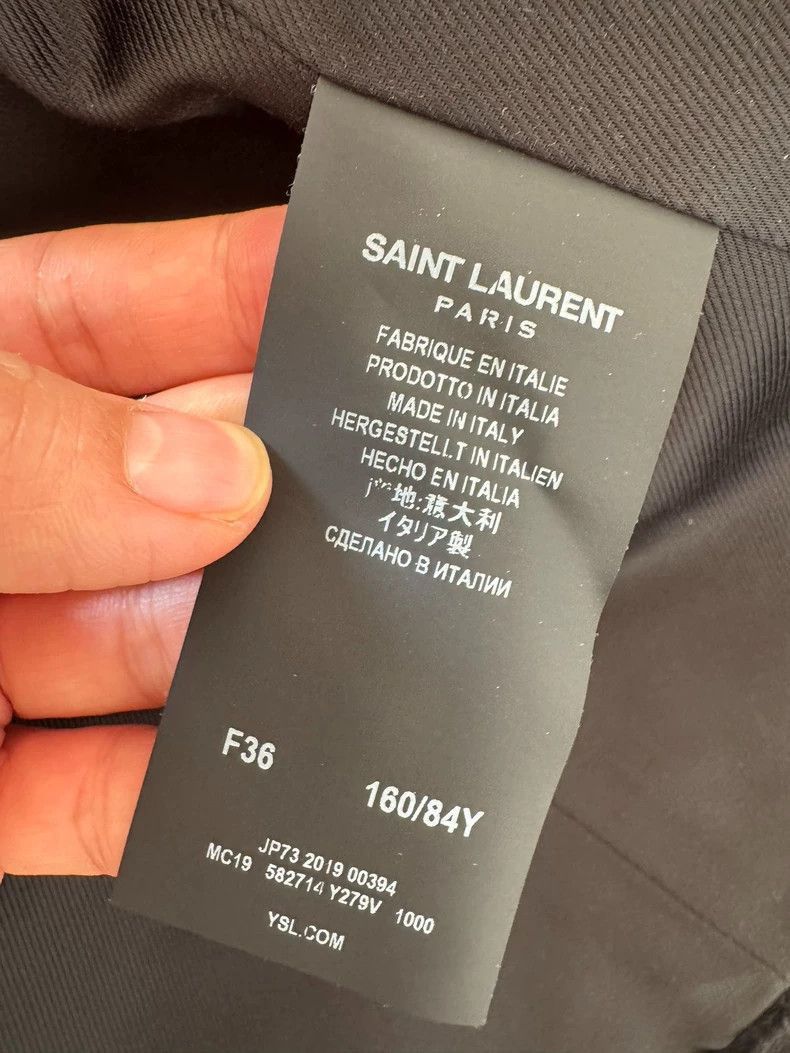 Saint Laurent Paris Saint Laurent Paris Artificial fur jacket-2506 Size US S / EU 44-46 / 1 - 1 Thumbnail