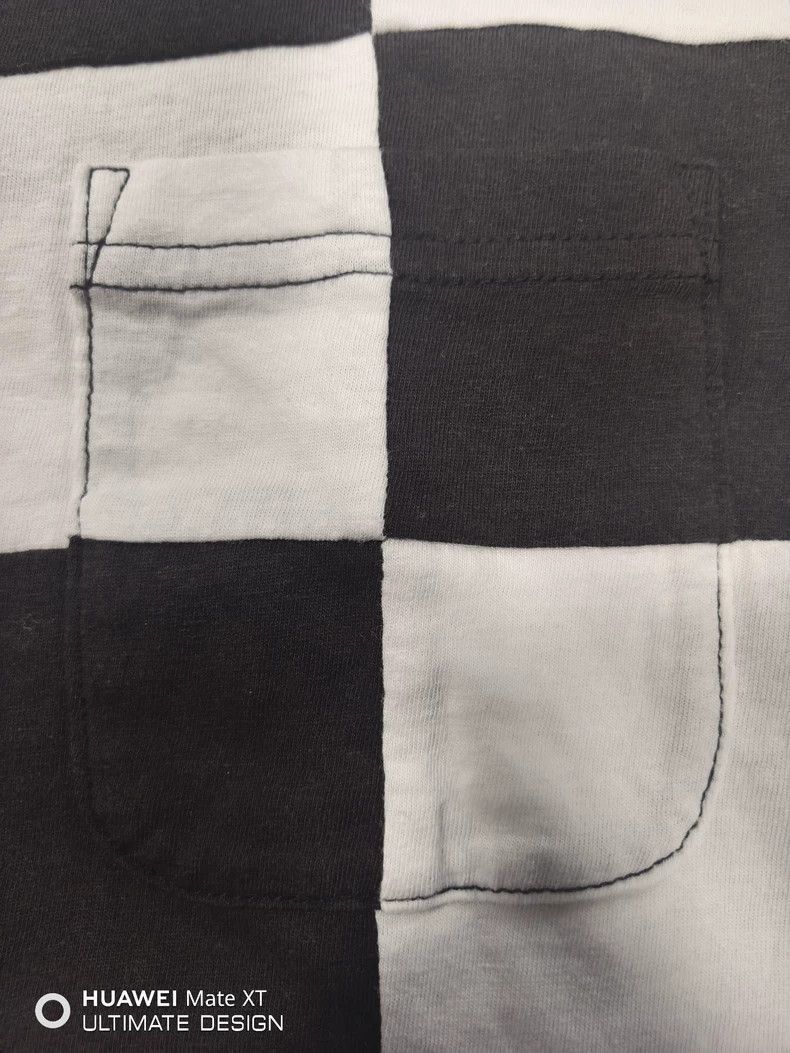 Visvim Visvim VISVIM ICT Jumbo Tee Check Pattern T-Shirt-2506 Size US M / EU 48-50 / 2 - 3 Thumbnail