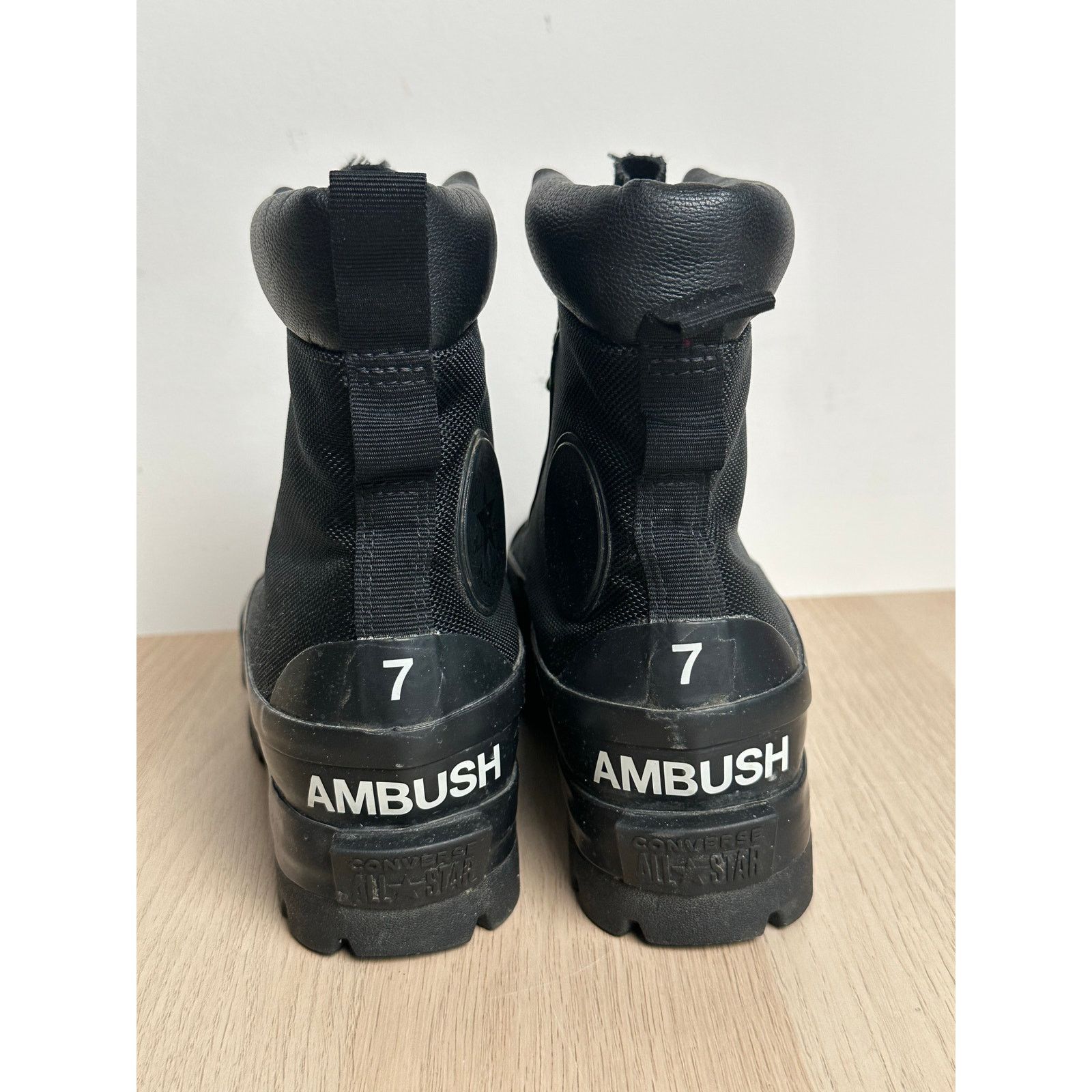 Converse AMBUSH x Converse Black Boots - Size 7M - Mint Size US 7 / EU 40 - 4 Thumbnail