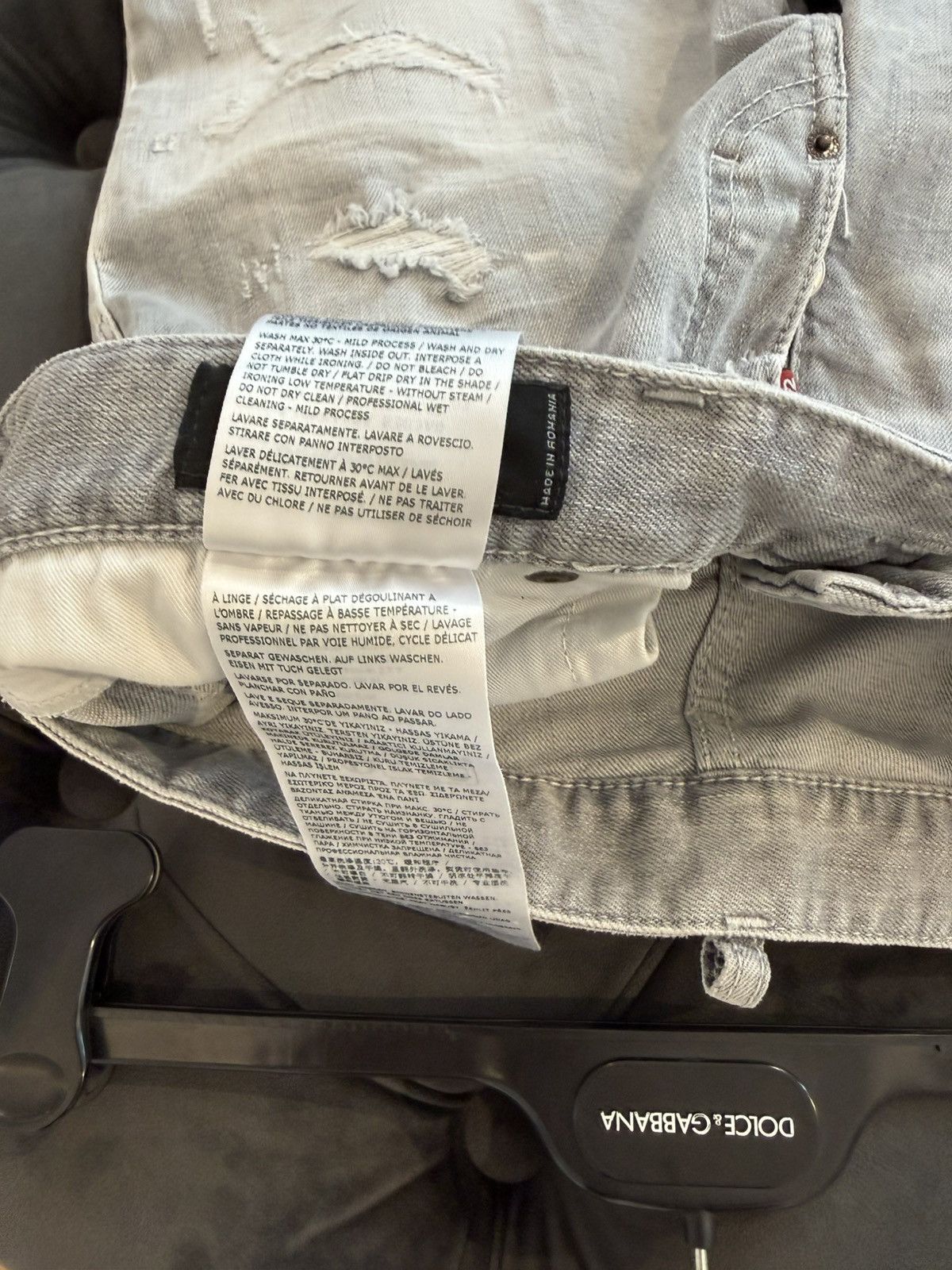 Dsquared2 Dsquared2 distressed denim jeans Size US 34 / EU 50 - 4 Thumbnail