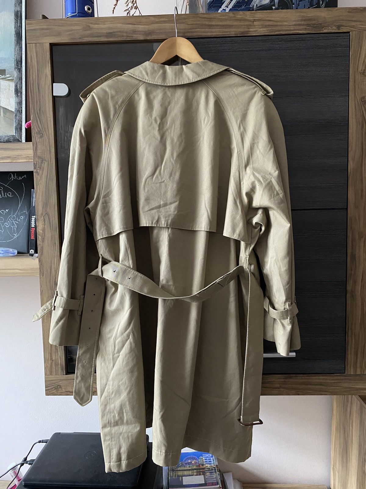 Burberry Burberrys London Trench Coat Nova Check Belted Long Size 18 Size US L / EU 52-54 / 3 - 2 Thumbnail