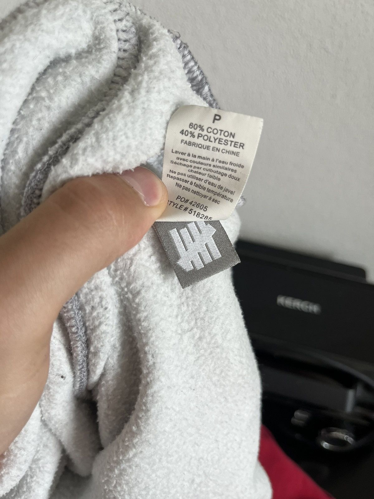 Undefeated × Vintage Undefeated x UACTP Grey Hoodie Size S Size US S / EU 44-46 / 1 - 10 Thumbnail