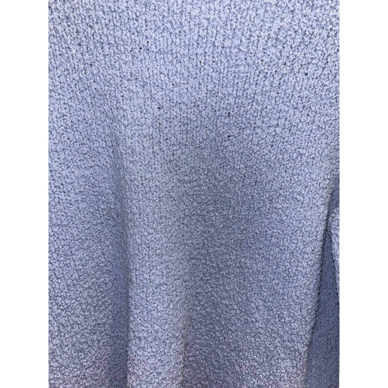 J. Jill VINTAGE J. Jill Women's Sweater Pullover Long Sleeve Casual Fall Spring Winter Size Medium Slate Gray Nylon Microfiber Size M / US 6-8 / IT 42-44 - 4 Thumbnail