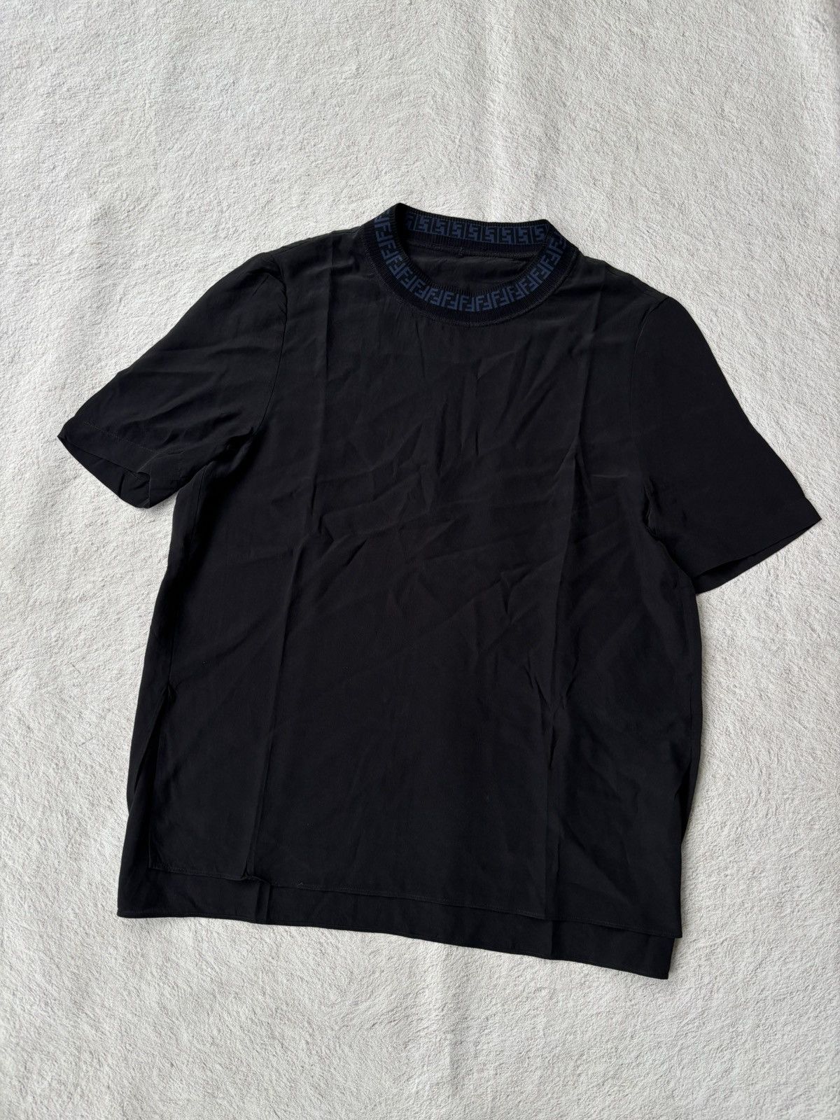 Fendi Fendi collar logo shirt vintage Size US S / EU 44-46 / 1 - 4 Thumbnail