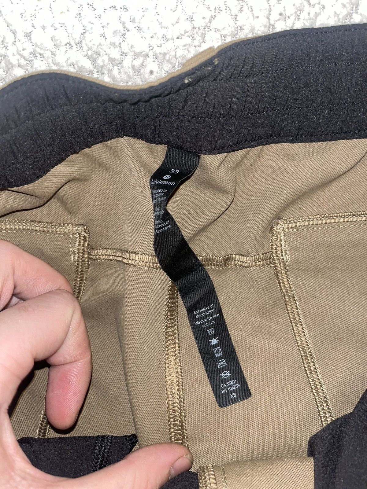 Lululemon Lululemon Mile View Pants Men’s Size 33 (tan/brown) Size US 33 - 5 Thumbnail