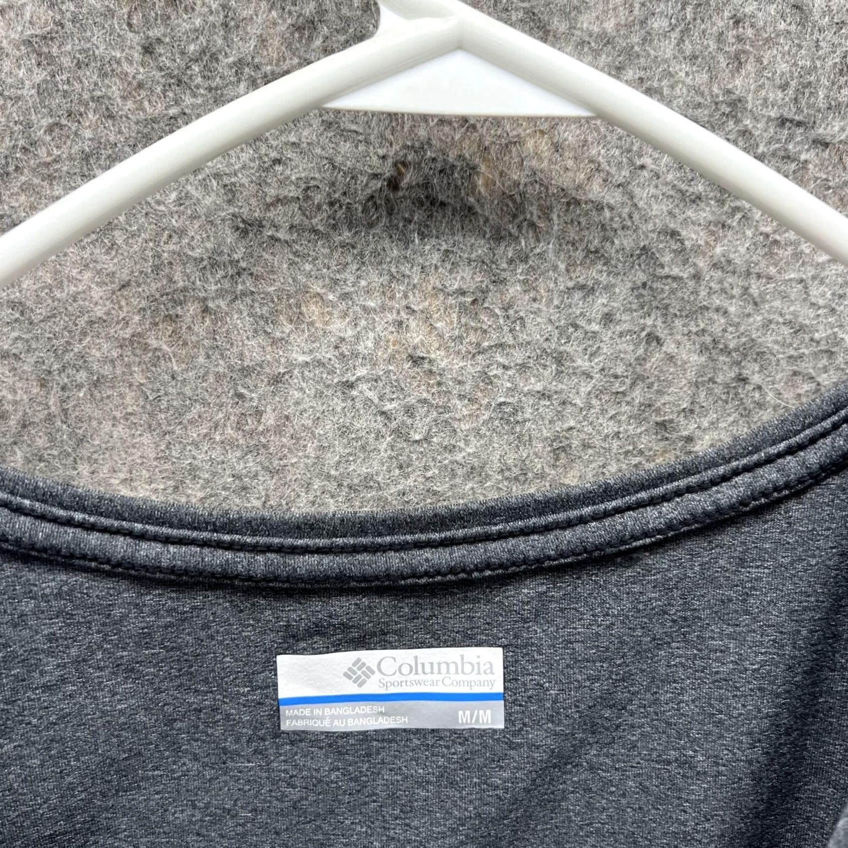 Vintage Columbia Shirts Women Medium Heather Gray Athletic Omni Wick Stretch Shirt Ladies Gray All Seasons Short Sleeve Pullover Casual Size L / US 10 / IT 46 - 5 Thumbnail