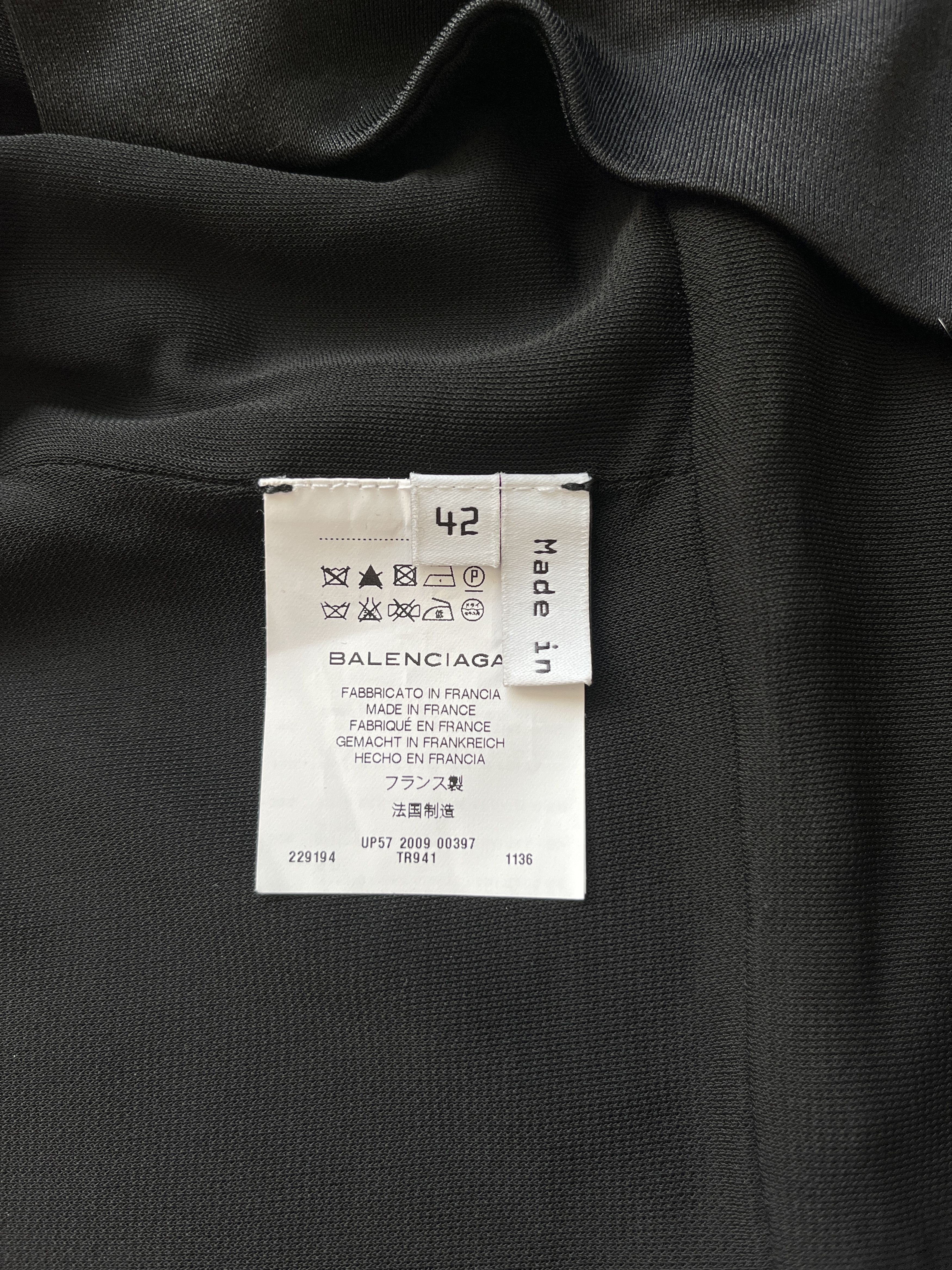 Balenciaga ⚡️QUICK SALE⚡️2009 Balenciaga by Ghesquiere Black Jacket Size M / US 6-8 / IT 42-44 - 4 Thumbnail