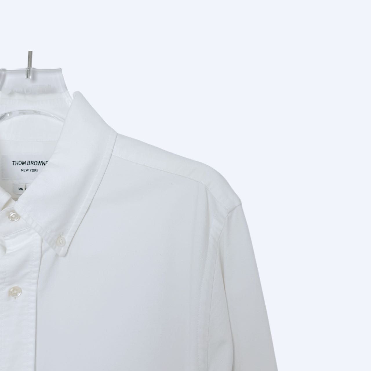 Thom Browne Thom Browne Four-Bar Embroidered Long Sleeve Shirt K26WX Size US M / EU 48-50 / 2 - 3 Thumbnail