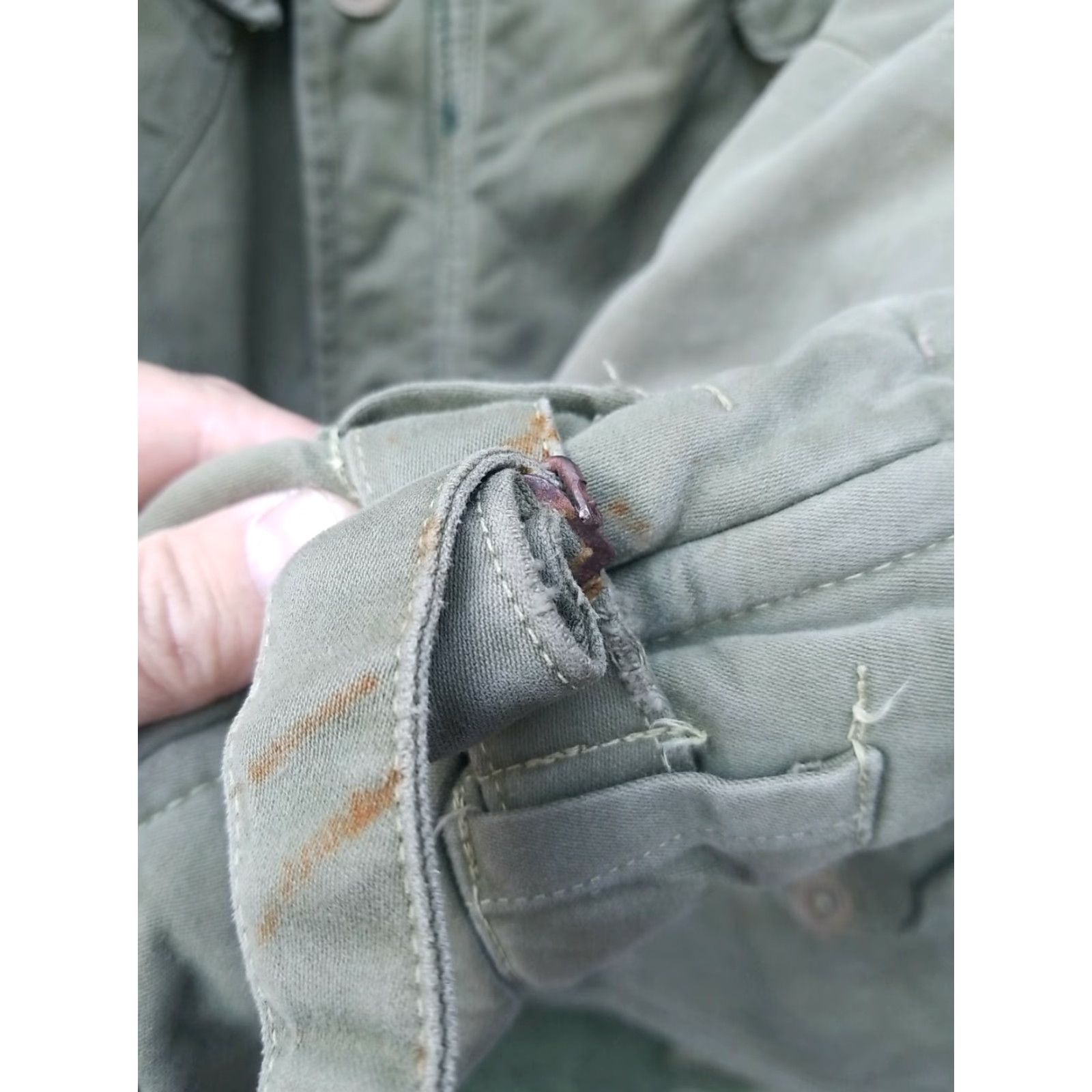 Vintage VINTAGE BRITISH MILITARY Parka Coat Men 1953 Green Size 3 Chest 26 Length 36 Winter Army Zipper Snap Closure Jacket Size US S / EU 44-46 / 1 - 6 Thumbnail
