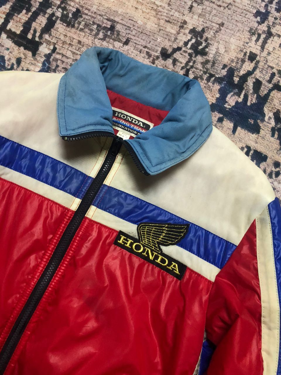 Honda Vintage 90s Honda Racing Team Puffer Jacket Size US M / EU 48-50 / 2 - 8 Thumbnail