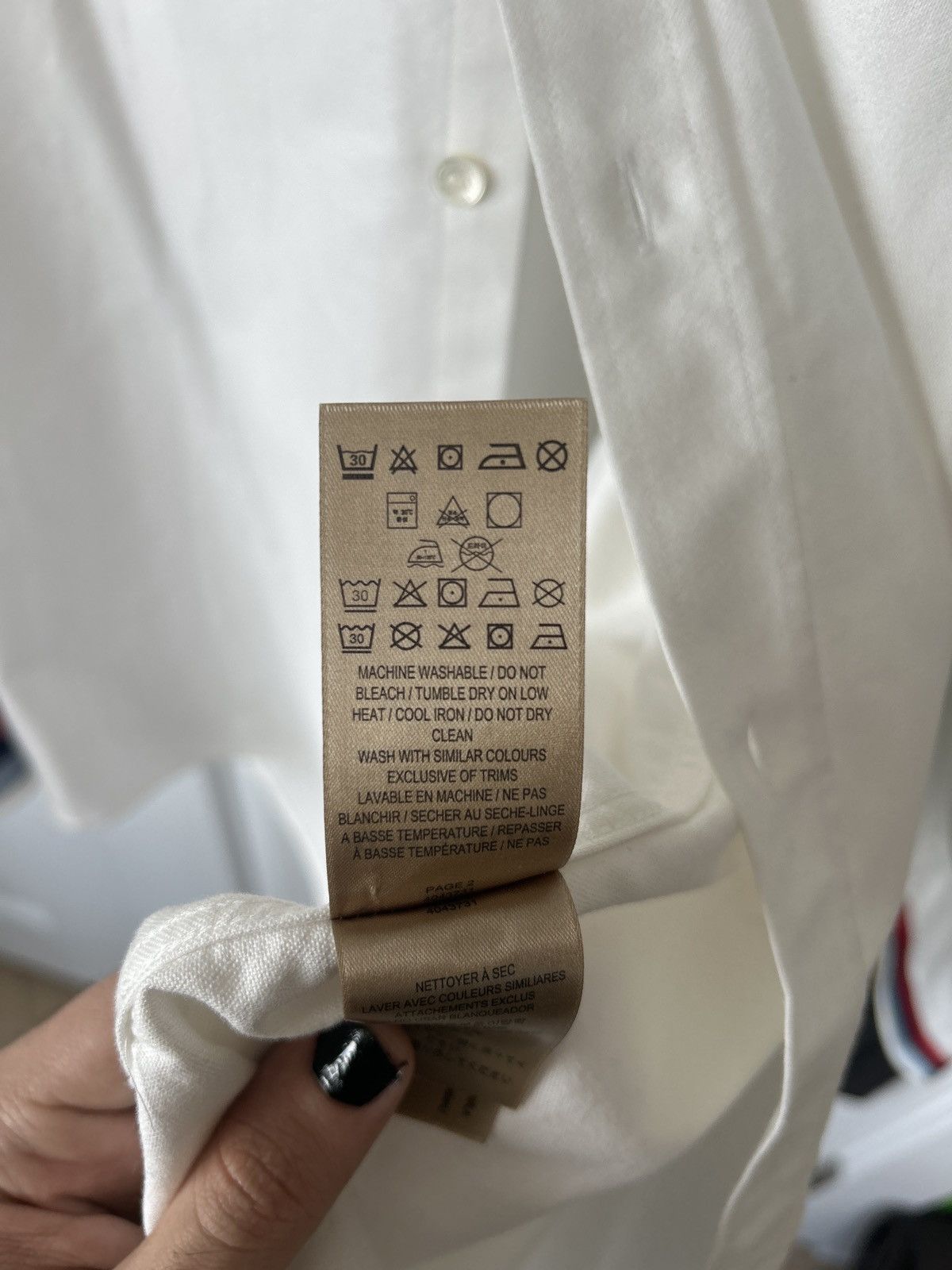Burberry Burberry Button Up Size US XXL / EU 58 / 5 - 4 Thumbnail