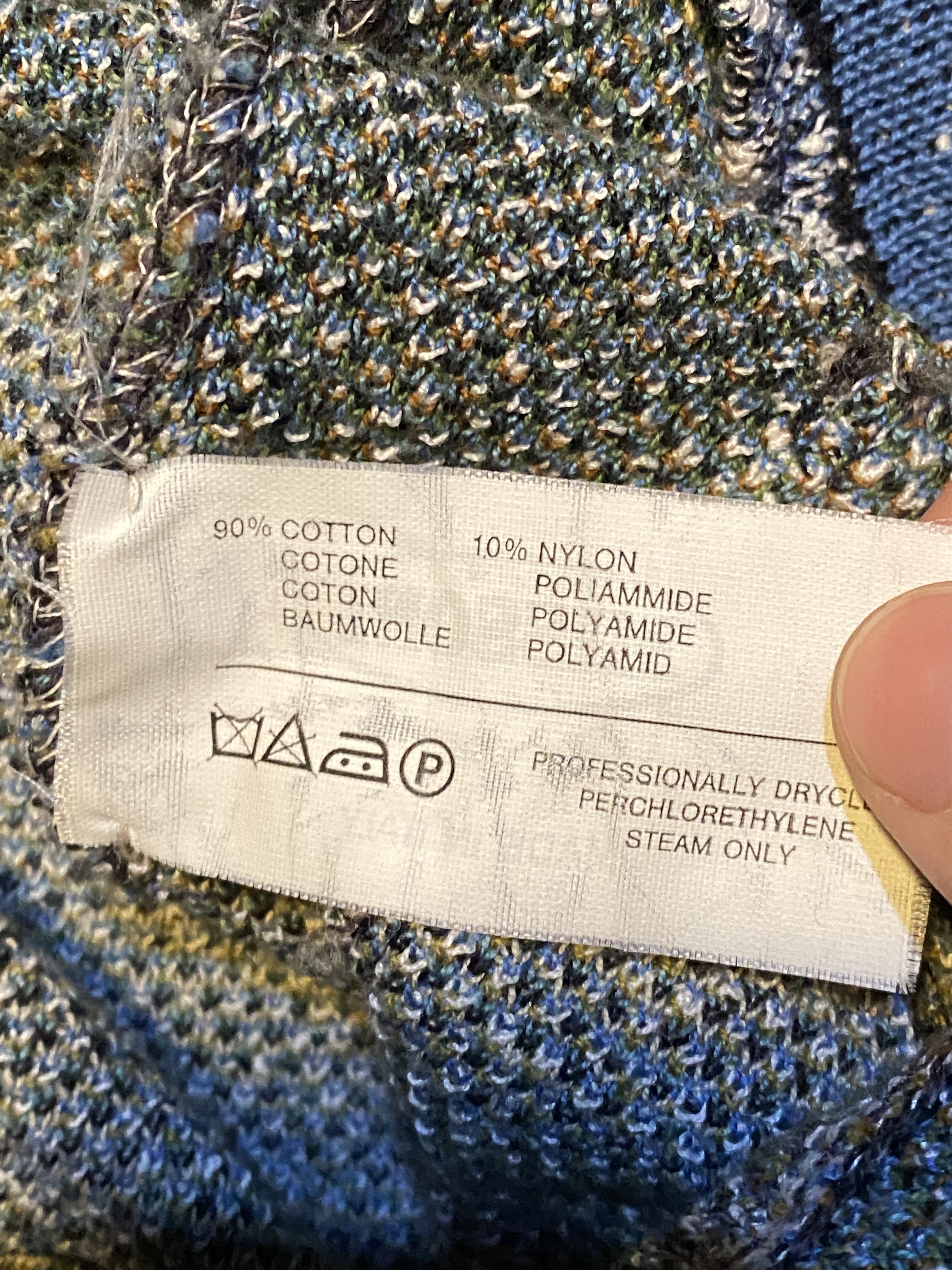 Missoni Made In Italy Missoni Womens Cardigan Map of Italy Size M / US 6-8 / IT 42-44 - 5 Thumbnail