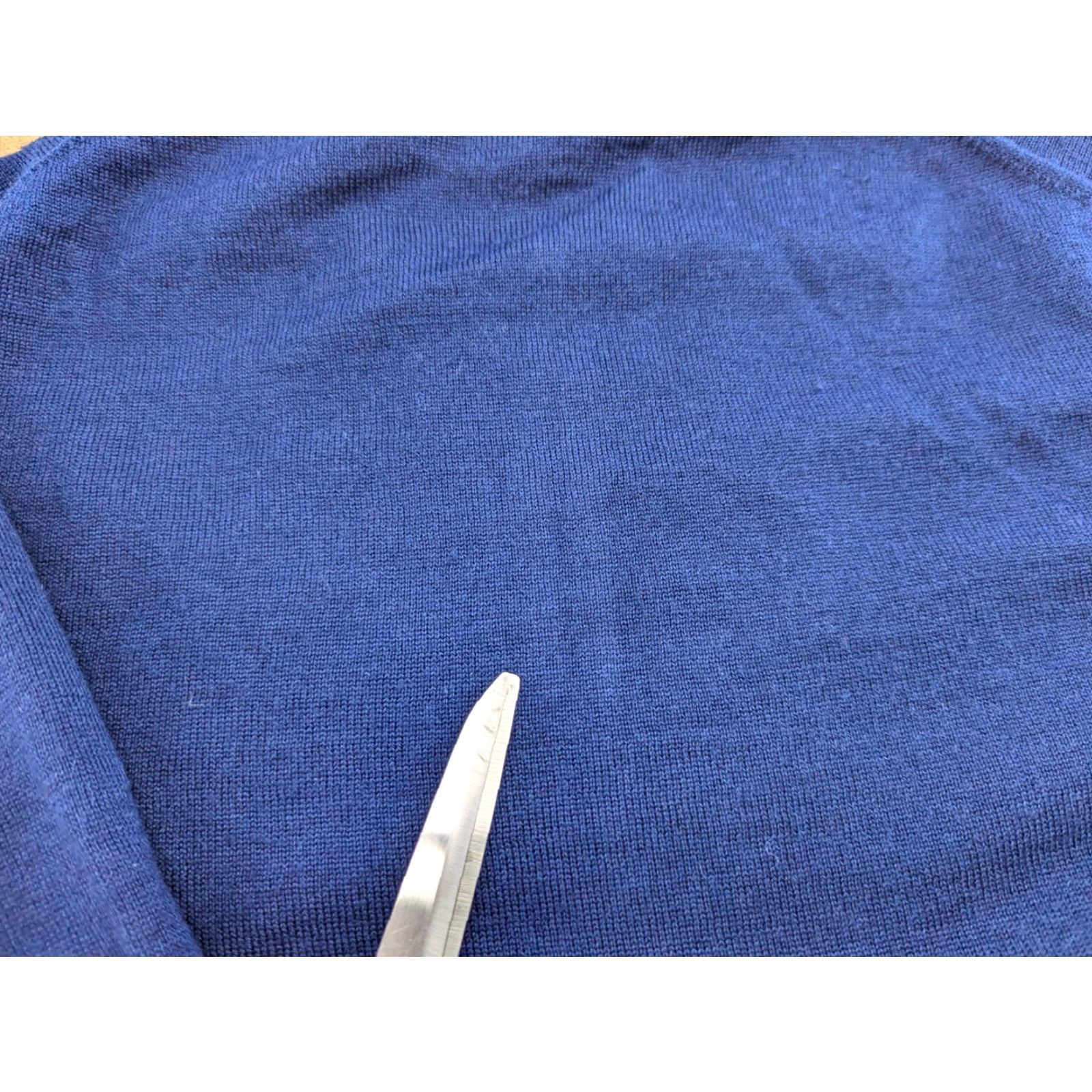 Colmar COLMAR Sweater Mens Large Windstopper Wool Blend 1/4 Zip Thermo Blue Casual Knit Pullover Mens Size US L / EU 52-54 / 3 - 3 Thumbnail