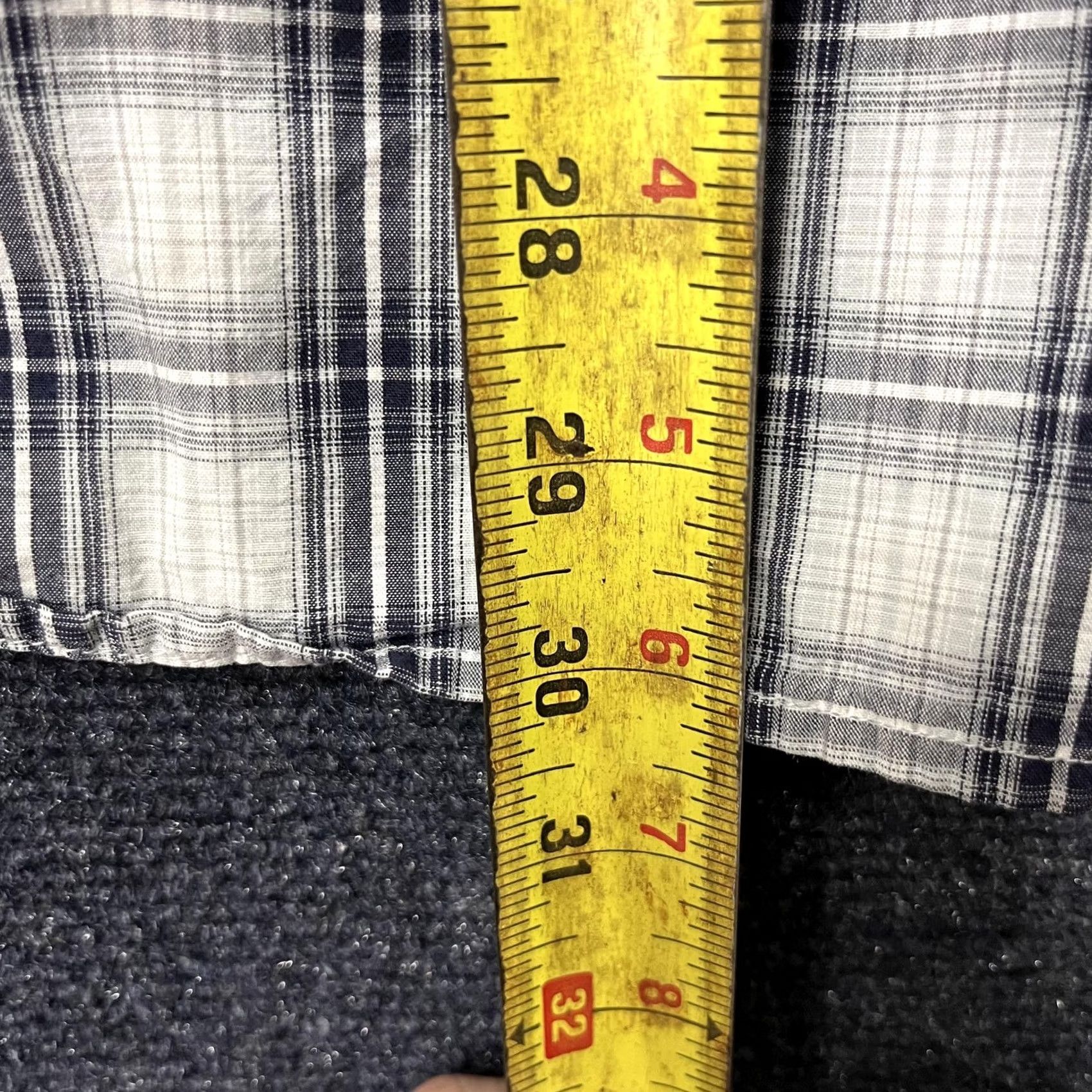 The North Face The North Face Shirt Mens Large Gray Plaid Short Sleeve Button Front Casual Size US L / EU 52-54 / 3 - 3 Thumbnail