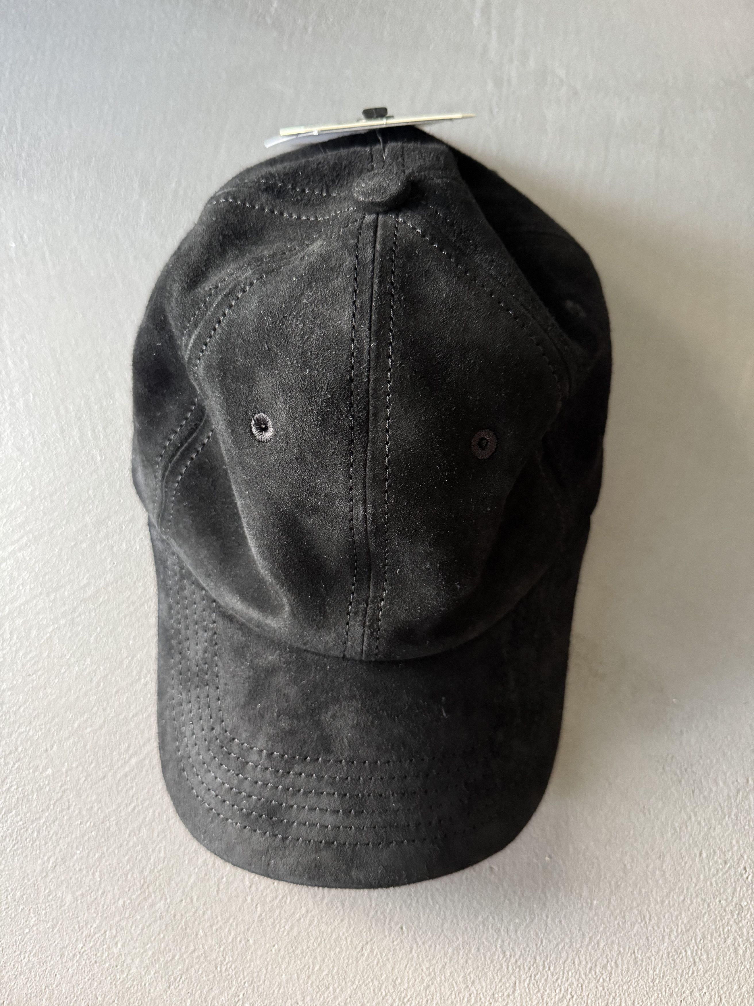 JJJJound × Levi's Levi's x JJJound Debossed-Text Suede Baseball Cap Size ONE SIZE - 4 Thumbnail