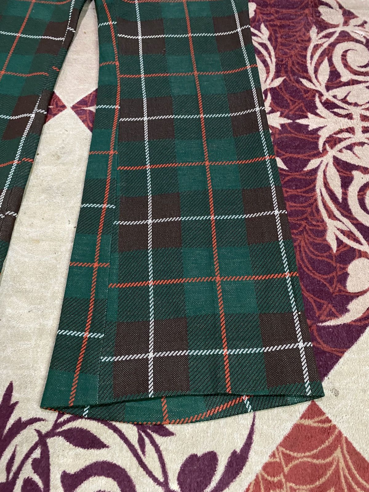 Lee 1970s Lee Plaid Tartan Pants Size US 30 / EU 46 - 4 Thumbnail