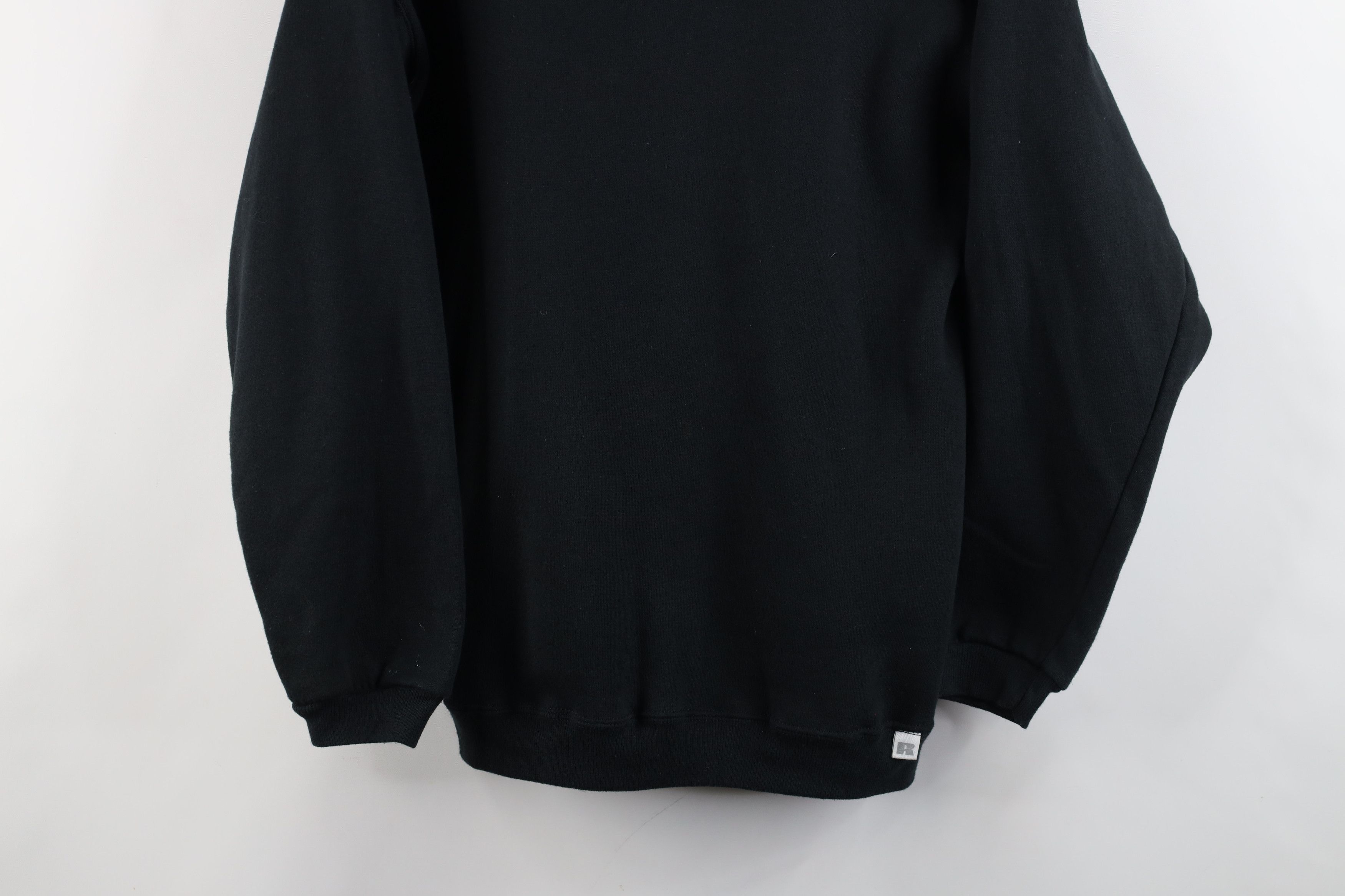 Russell Athletic × Vintage Vintage 90s Russell Athletic Crewneck Sweatshirt Black USA Size US S / EU 44-46 / 1 - 3 Thumbnail