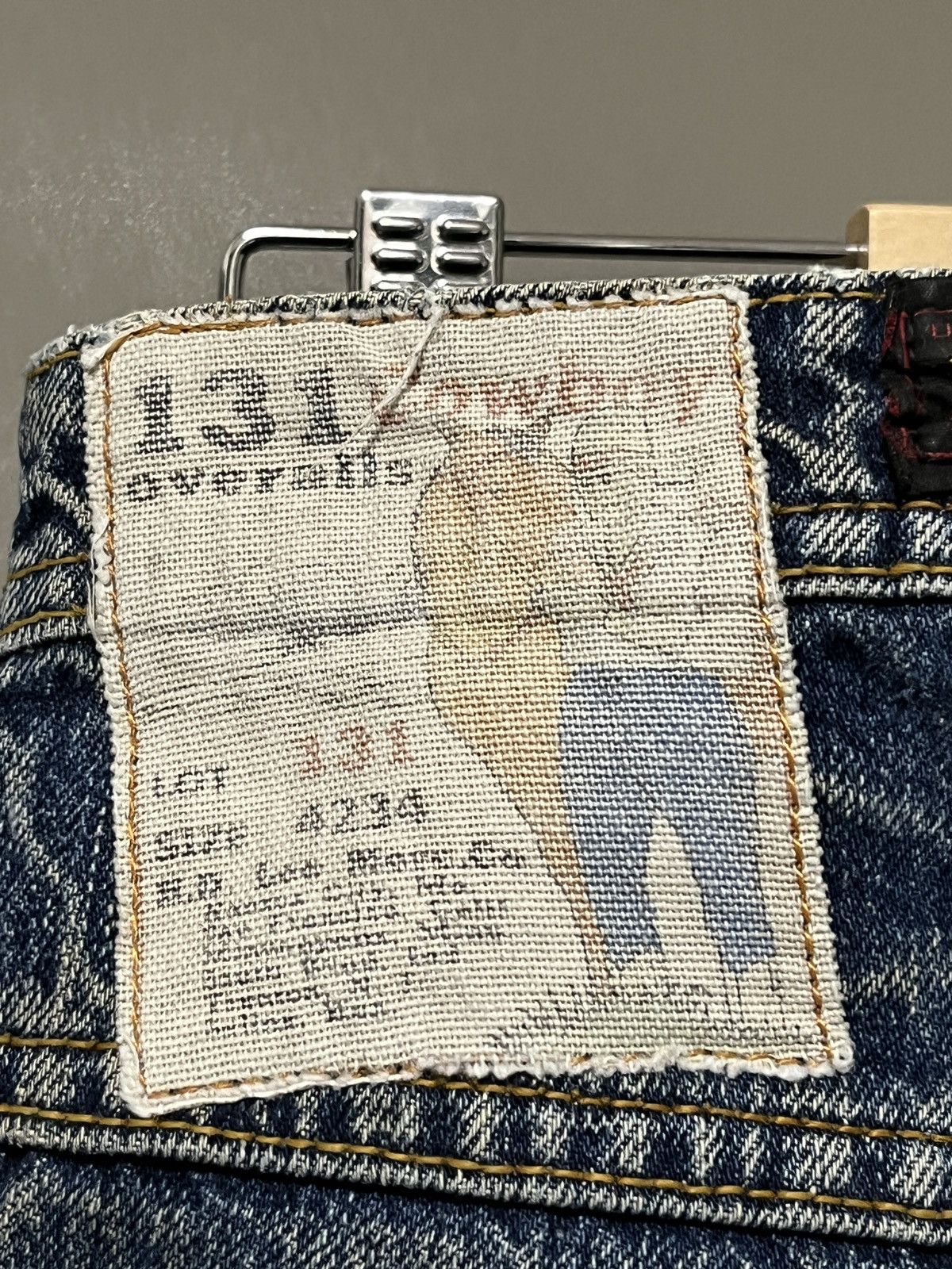 Lee Lee 101 131 Cowboy 30’s Repro Buckle Back Sanforized Jeans Size US 28 / EU 44 - 15 Thumbnail