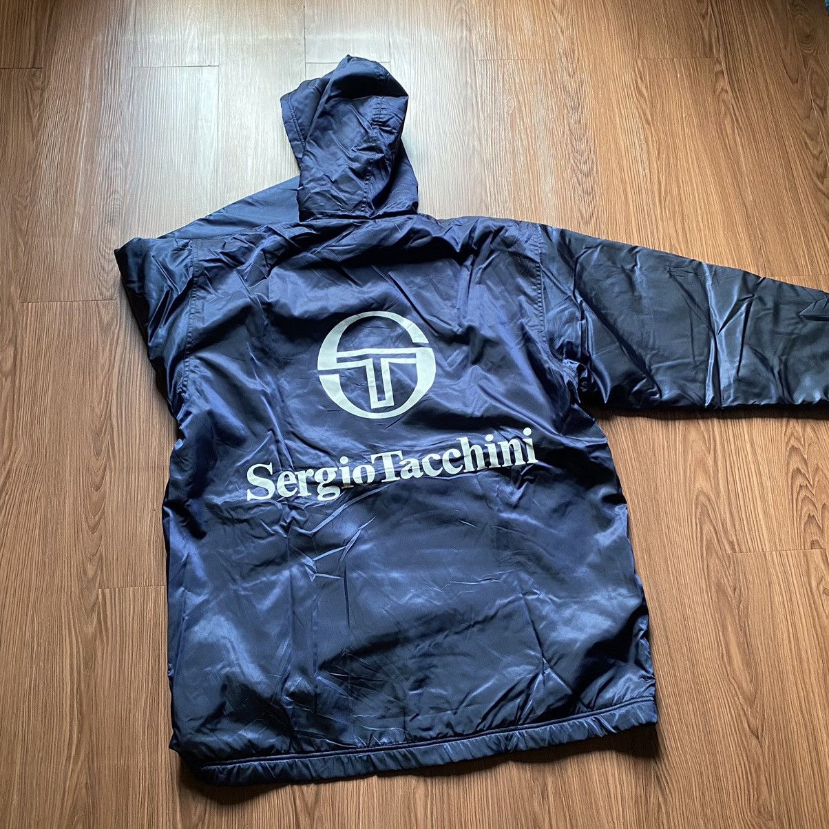 Gosha Rubchinskiy × Sergio Tacchini Vintage sergio tacchini heavy coat jacket sherpa Size US L / EU 52-54 / 3 - 2 Thumbnail