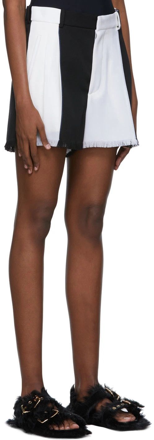 Marni o1y1125 Short in Black/White Size 26" / US 2 / IT 38 - 2 Thumbnail