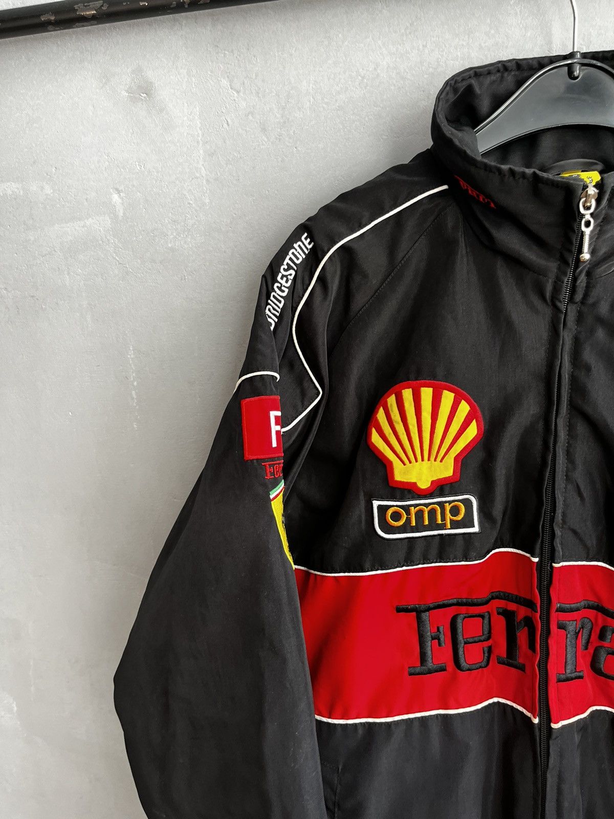 Ferrari × Vintage Vintage Ferrari Racing Bomber Jacket 90s Rare Vodafone Size US XL / EU 56 / 4 - 6 Thumbnail