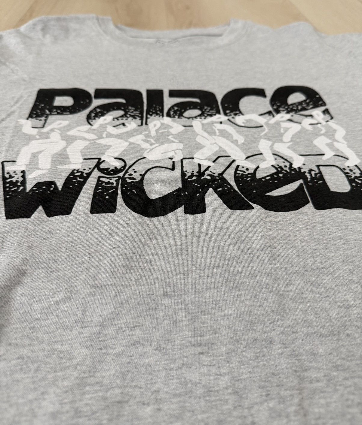Palace Palace FW21 Wicked Tee Grey Marl Size US XL / EU 56 / 4 - 4 Thumbnail