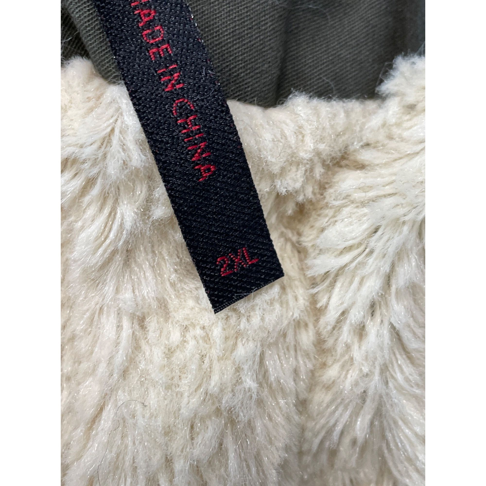 Other Yoki Mens Olive Green Sherpa-Lined Parka winter coat jacket Size US XXL / EU 58 / 5 - 4 Thumbnail